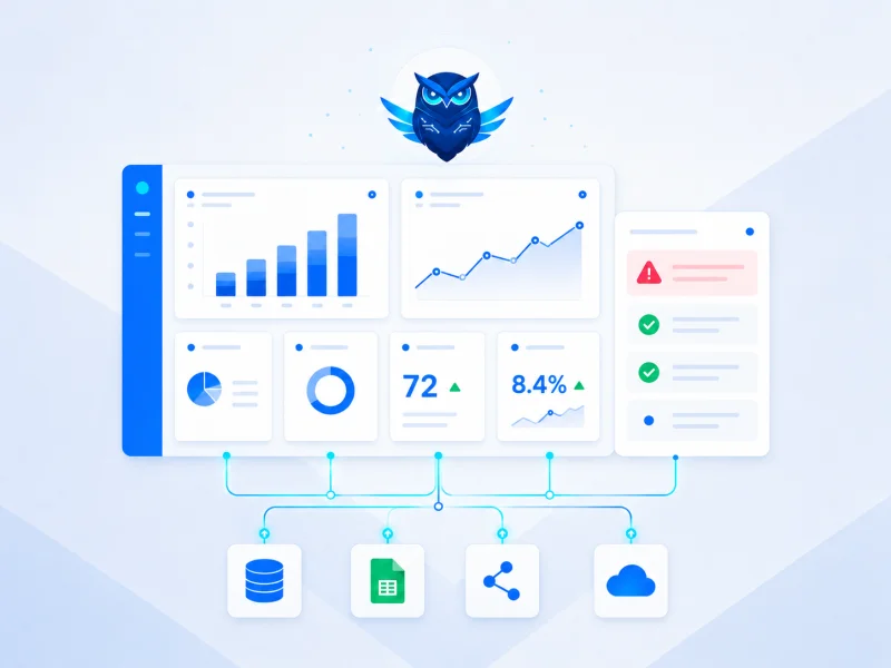 Ilustrasi deliverables AI Dashboard & Business Intelligence yang dibangun Ventera AI