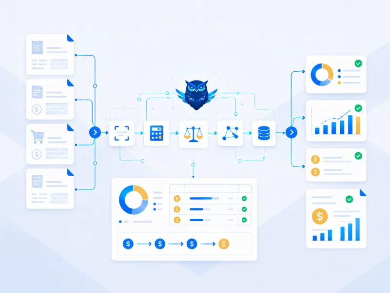 Ilustrasi deliverables AI Finance Automation yang dibangun Ventera AI