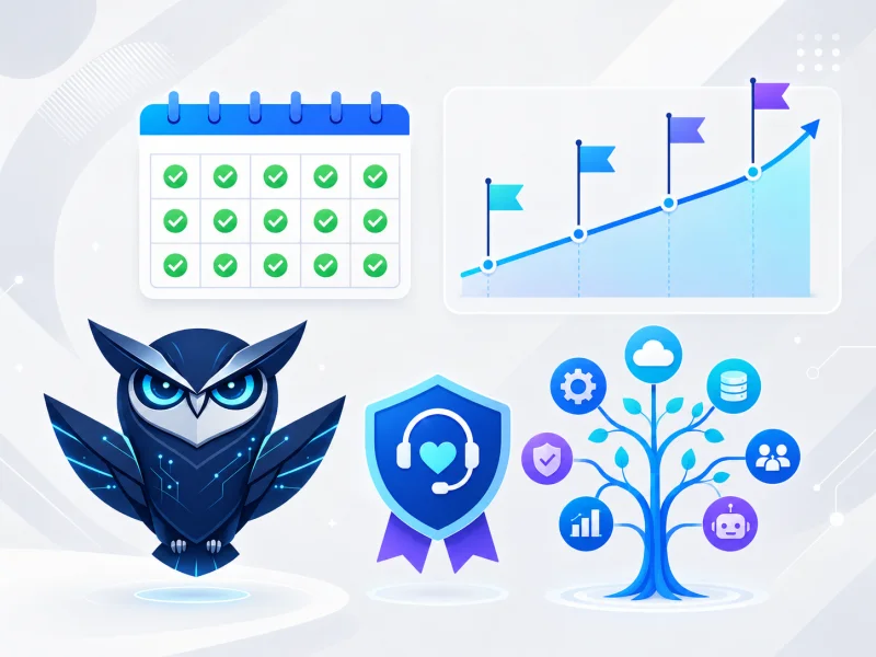 Ilustrasi deliverables AI Implementation Retainer yang dibangun Ventera AI